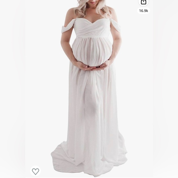 NWOT • Maternity Photo Dress - Picture 2 of 3